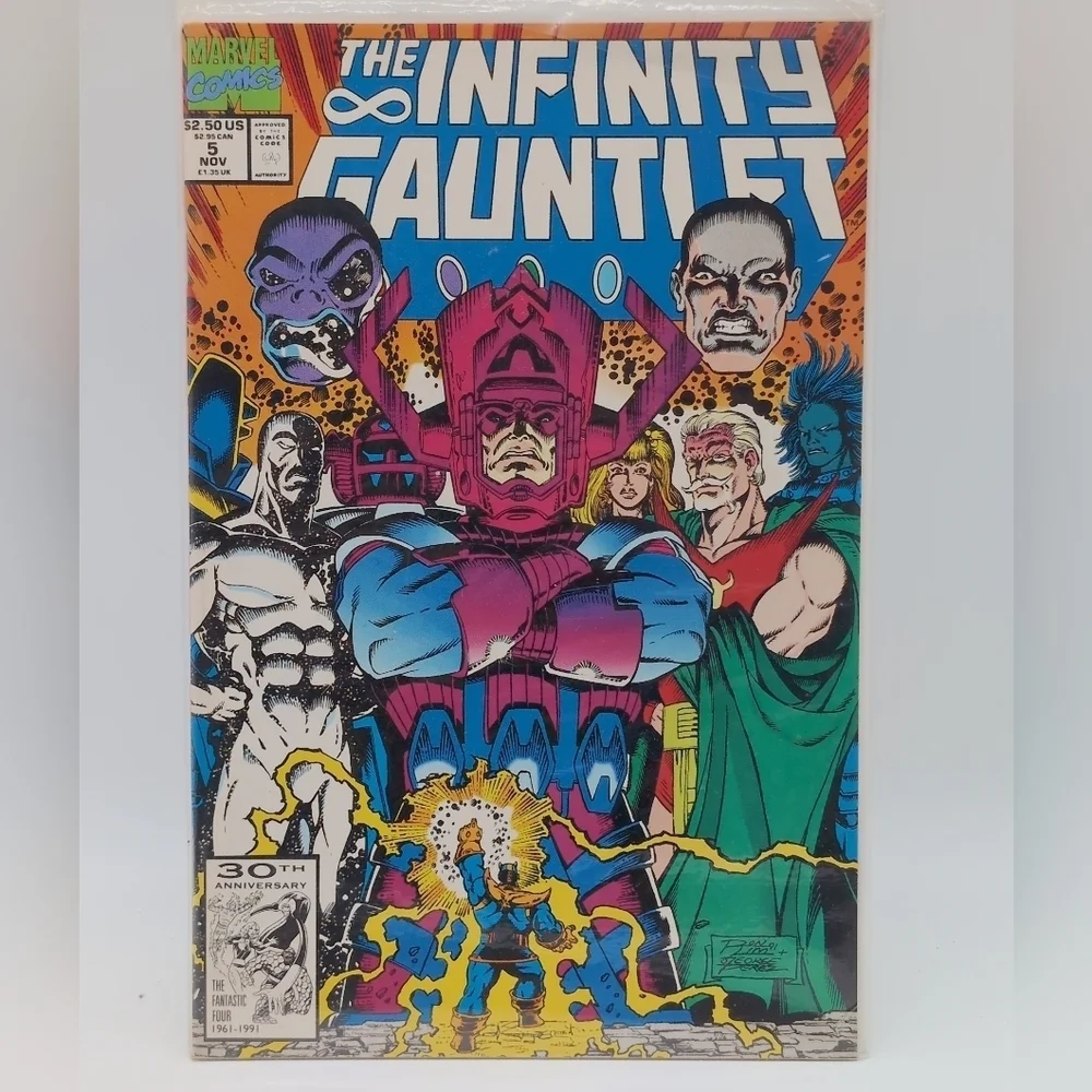 The Infinity Gauntlet # 5 1991 Marvel Comic Book